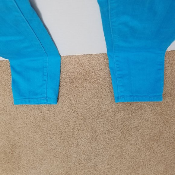 Arizona jeans 5 Super Skinny brightly colored denim stretch low rise waist - Picture 6 of 13